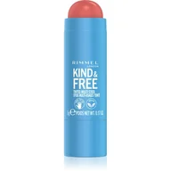 Cienie do powiek - Rimmel London Kind & Free Tinted Multi Stick Róż 5 g Odcień 001 Caramel Dusk - miniaturka - grafika 1