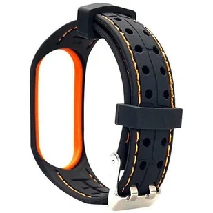 Pasek Beline Smart do Xiaomi Mi Band 7 Czarno-pomarańczowy (5905359814474) - Akcesoria do smartwatchy - miniaturka - grafika 4
