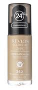 Podkłady do twarzy - Revlon Colorstay Cera Mieszana/Tłusta podkład 240 Medium Beige 30ml z pompką) - miniaturka - grafika 1