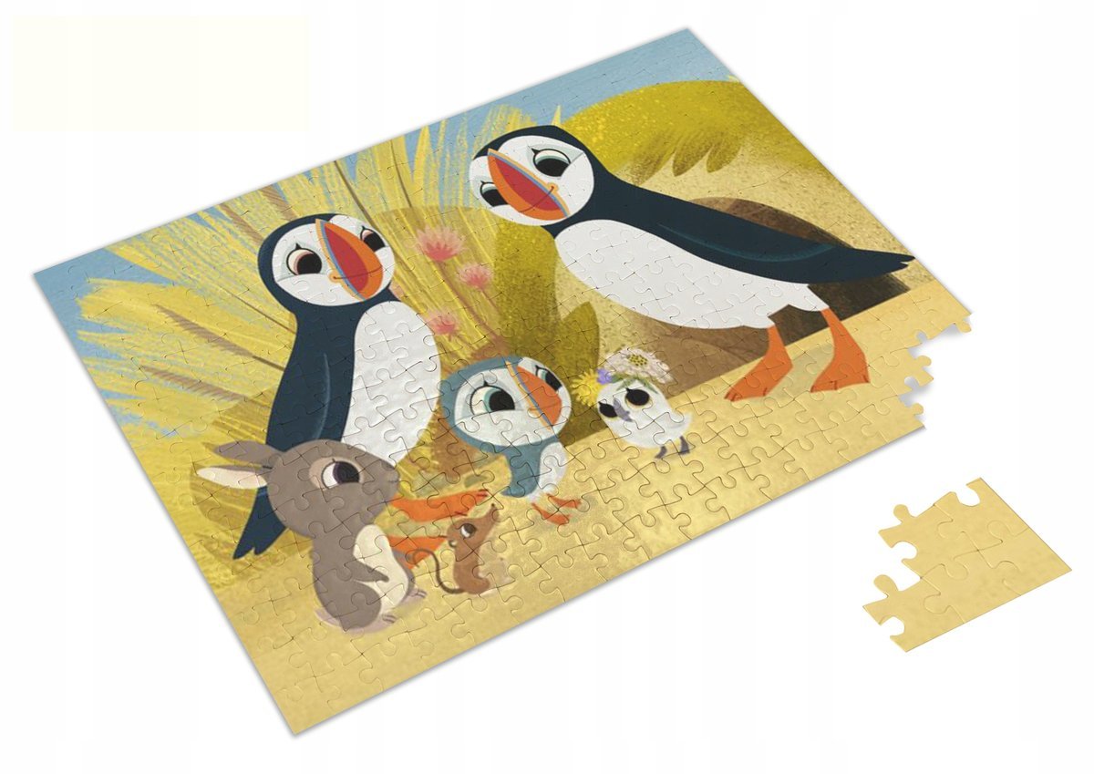 Puzzle Wyspa Puffinów Puffin Rock + Imię pudełko A3 252 el. #7