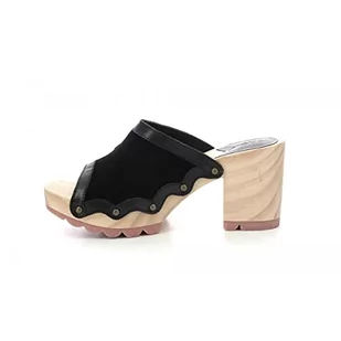 KICKERS WOODSTOK, Japonki damskie, czarne, 37 EU, czarny, 37 EU - Klapki i japonki damskie - miniaturka - grafika 1