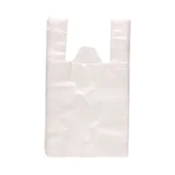 Akcesoria do pakowania - Reklamówki foliowe jednorazowe HDPE 5 25x6x45 8µm 5kg SARANTIS 200szt. /AFTH25X6X45S/ - miniaturka - grafika 1