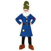 Stroje karnawałowe - STRÓJ MAŁY GNOM NIEBIESKI-116 - miniaturka - grafika 1