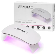 Lampy UV do paznokci - SEMILAC Lampa podróżna do paznokci hybrydowych UV/LED 6W - miniaturka - grafika 1