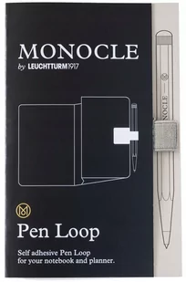 Leuchtturm1917 Pen Loop Uchwyt Monocle Light Grey - Notesy i bloczki - miniaturka - grafika 1