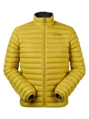 Kurtki męskie - Berghaus Kurtka pikowana "InterActive" w kolorze musztardowym - miniaturka - grafika 1