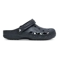 Klapki i japonki damskie - CROCS BAYA GLITTER CLOG 205925-001 Czarny - miniaturka - grafika 1
