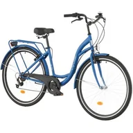 Rowery - Rower miejski DAWSTAR Citybike S7B 28 cali damski Granatowy - miniaturka - grafika 1