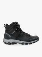 Buty zimowe męskie - Buty turystyczne Merrell Thermo Akita Mid WP - black - miniaturka - grafika 1