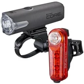 Lampki rowerowe - Zestaw lampek rowerowych CATEYE Sync Core HL-NW100RC Sync Kinetic TL-NW100K - miniaturka - grafika 1