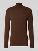 Swetry męskie - Golf z detalem z logo model ‘BAGGE’ - miniaturka - grafika 1