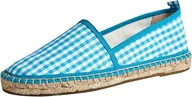 Espadryle damskie - Talamantra Damskie Espadryle Z Bawełny Organicznej Niebieskie 37-38 Eu - miniaturka - grafika 1
