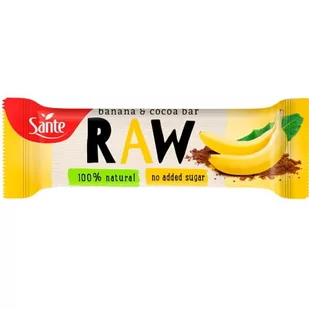 Sante Baton Raw 35g 100% naturalny baton dietetyczny - Batoniki - miniaturka - grafika 1