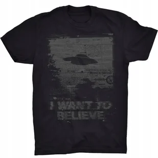 I Want To Believe Koszulka UFO Archiwum X Files - Koszulki męskie - miniaturka - grafika 1