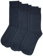 Skarpetki męskie - camano Skarpety damskie i męskie (3 x i 12 par) w kolorze czarnym, szarym i ciemnoszarym z bawełną w różnych rozmiarach, Niebieski (Jeans 6), 47-49 EU - miniaturka - grafika 1