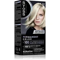 Farby do włosów i szampony koloryzujące - SYOSS Permanent Coloration Farba Do Włosów Trwale Koloryzująca 9-53 Silver Blush - miniaturka - grafika 1