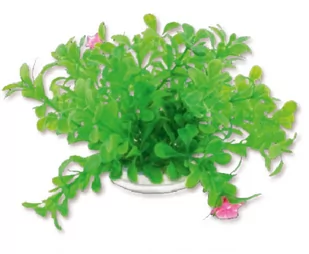 Roślina folia 10cm 1f18 Happet - Dekoracje do akwarium - miniaturka - grafika 1