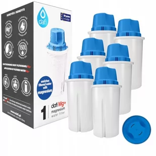 6 Szt Wkład Filtr Dafi Classic Magnez Mg+ Do Brita - Wkłady filtrujące - miniaturka - grafika 1