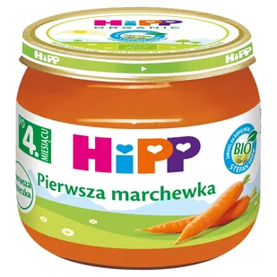 HIPP - BIO deser pierwsza marchewka - Dania dla dzieci - miniaturka - grafika 1