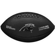 Piłka nożna - Wilson NFL Team Metallic Premiere Carolina Panthers Ball WF4015805XB, unisex, piłki do futbolu amerykańskiego, Czarne - miniaturka - grafika 1