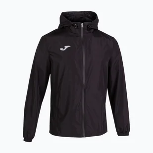 Kurtka do biegania męska Joma Elite VIII Raincoat black - Sport OUTLET - miniaturka - grafika 1