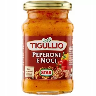 Star Tigullio Peperoni e Noci - sos do makaronu (190 g) - Sosy w słoikach - miniaturka - grafika 1