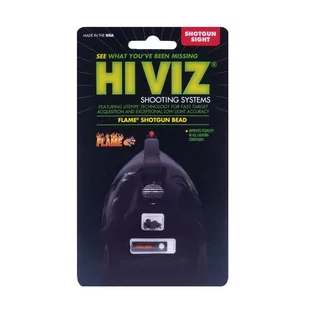 HIVIZ - Muszka światłowodowa Flame - Czerwony - FL2005 - Amunicja i osprzęt ASG - miniaturka - grafika 2
