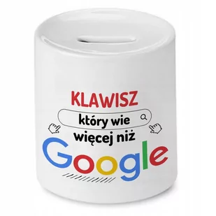 Skarbonka Dla Klawisza na Urodziny na Prezent z Nadrukiem ze Zdjęciem - Skarbonki - miniaturka - grafika 1