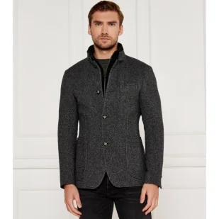 Joop! Wełniana marynarka Hectar | Slim Fit - Kurtki męskie - miniaturka - grafika 1