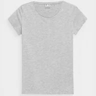 Koszulki i topy damskie - 4F KOSZULKA DAMSKA SPORTOWA T-SHIRT BAWEŁNIANY - miniaturka - grafika 1