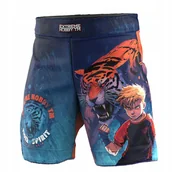 Kimona, stroje i obuwie - Extreme Hobby Spodenki MMA Dziecięce TIGER Spirit 140 - miniaturka - grafika 1