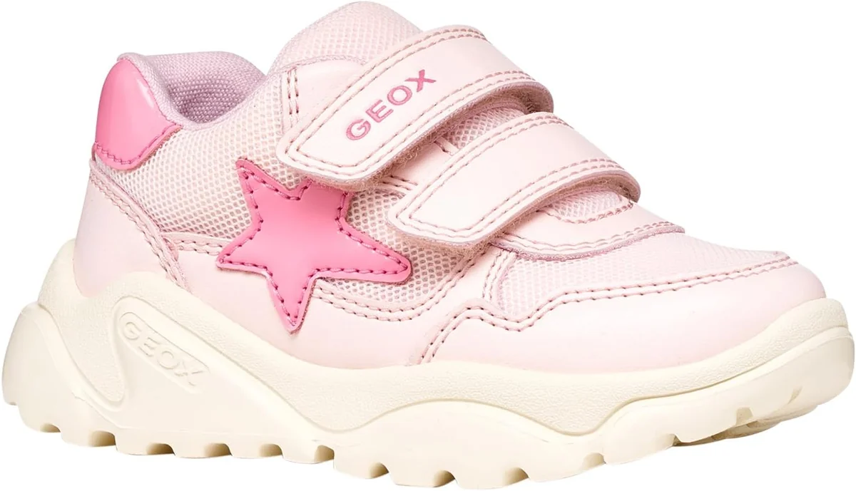Geox B Ciufciuf Girl buty dziecięce oddychające różowe 25 EU