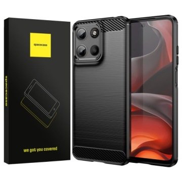 Mocne Etui Ochronne Do Moto G15 G15 Power Spacecase Carbon Obudowa Case