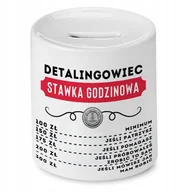 Skarbonki - Dla Detalingowca Skarbonka na Urodziny Prezent z Nadrukiem ze Zdjęciem + Opakowanie na prezent (wzór 03) - miniaturka - grafika 1