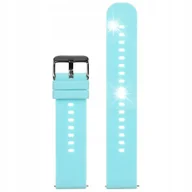 Akcesoria do zegarków - Pasek gumowy do zegarka U27 - niebieski/czarny - 22mm +TELESKOPY - miniaturka - grafika 1