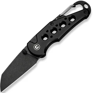 CIVIVI Czarna aluminiowa rękojeść z karabińczykiem ze stali nierdzewnej i otwieraczem do butelek Cza - Noże CIVIVI Czarna aluminiowa rękojeść z karabińczykiem ze stali nierdzewnej i otwieraczem do butelek Cza - Noże - miniaturka - grafika 1