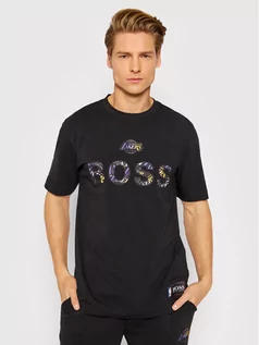 Koszulki męskie - Hugo Boss T-Shirt NBA TBasket_2 50461962 Czarny Comfort Fit 4043143608685 L, M, S, XL, XXL, XXXL - grafika 1