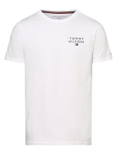 Tommy Hilfiger - Męska koszulka od piżamy, biały - Piżamy męskie - miniaturka - grafika 1