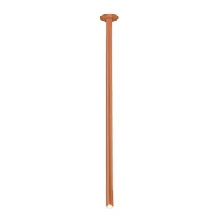Lampa sufitowa do gabinetu ALHA 9436 Dohar sopel metalowy miedziany - Lampy sufitowe - miniaturka - grafika 1