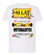 Koszulki męskie - Koszulka T-Shirt na 40 Urodziny Prezent 40LAT XL - miniaturka - grafika 1