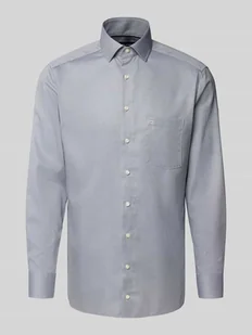 Koszula biznesowa o kroju Super Slim Fit z kołnierzykiem typu kent - Koszule męskie - miniaturka - grafika 1