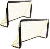 Zabawki i gry sportowe - ZESTAW 2 BRAMEK DO PIŁKI NOŻNEJ Z SIATKĄ 120x70x40CM ENERO - miniaturka - grafika 1