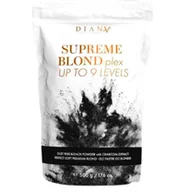 Farby do włosów i szampony koloryzujące - Diana Beauty Supreme Blond, Rozjaśniacz Do 9 Tonów z Plexem, 500g - miniaturka - grafika 1
