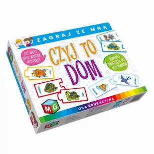 MULTIGRA Zagraj ze mną. Czyj to dom$1365 - Gry planszowe - miniaturka - grafika 1