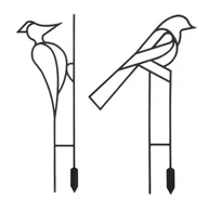 Pozostałe akcesoria do uprawy roślin - HowHomely Podpórki do roślin 45 cm - miniaturka - grafika 1