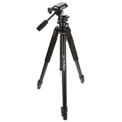 Statywy fotograficzne - Dörr 372748 statyw Kamery cyfrowe/analogowe 3 x noga Czarny - miniaturka - grafika 1