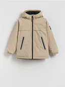 Kurtki i płaszcze dla chłopców - Reserved - Kurtka z ociepleniem - beżowy - miniaturka - grafika 1