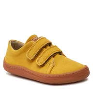 Buty dla dziewczynek - Sneakersy Froddo Barefoot Vegan G3130248-6 S Yellow 6 - miniaturka - grafika 1