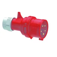 Osprzęt siłowy - Wtyczka siłowa 5P 16 A Duwi - miniaturka - grafika 1