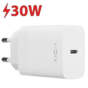 Fixed USB-C 30W, biała - Ładowarki do telefonów - miniaturka - grafika 1